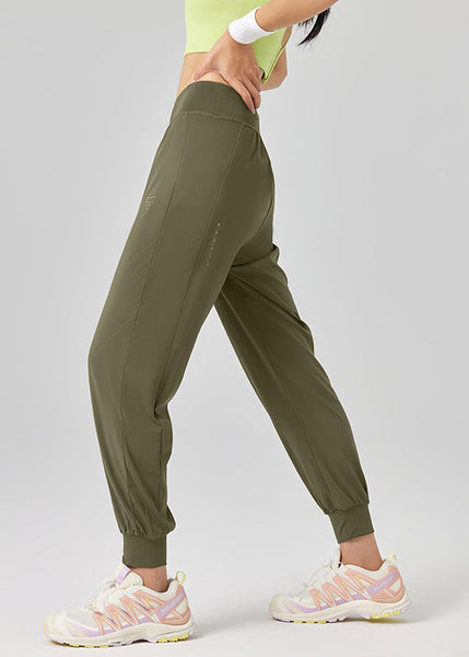 Pants High Unique Yoga Beam Waist Black FashionChic