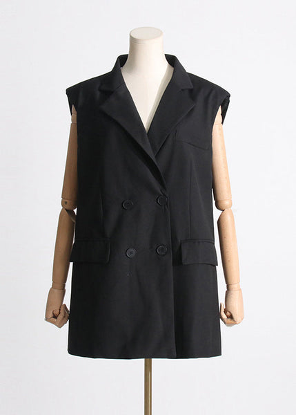 Unique Black Notched Button Bow Vacation Mid Dresses Summer ZL039 SH-LF-SDM240621