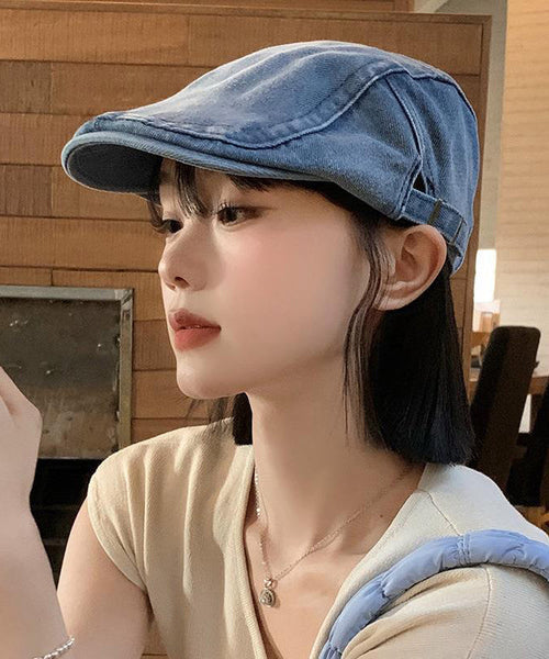 Coffee Fashion Hat Corduroy Unique Versatile Breton FashionChic