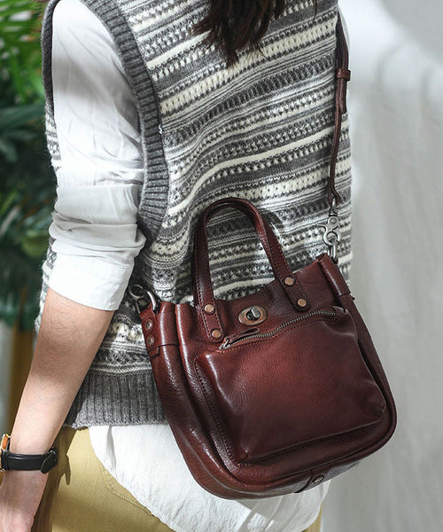 Unique Bag Durable Orange CrossBody Leather Solid Micro FashionChic