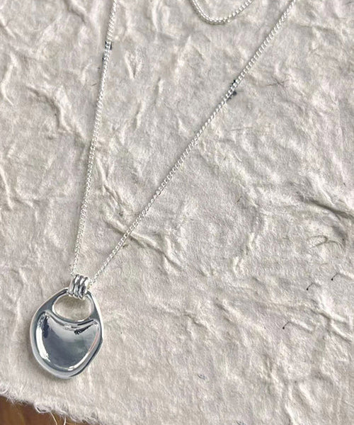 Necklace Silk Sweater Pendant Unique Bag Copper FashionChic