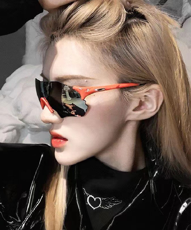 Unisex Punk Style Frameless Integrated Functional Sunglasses XS1082 Ada Fashion