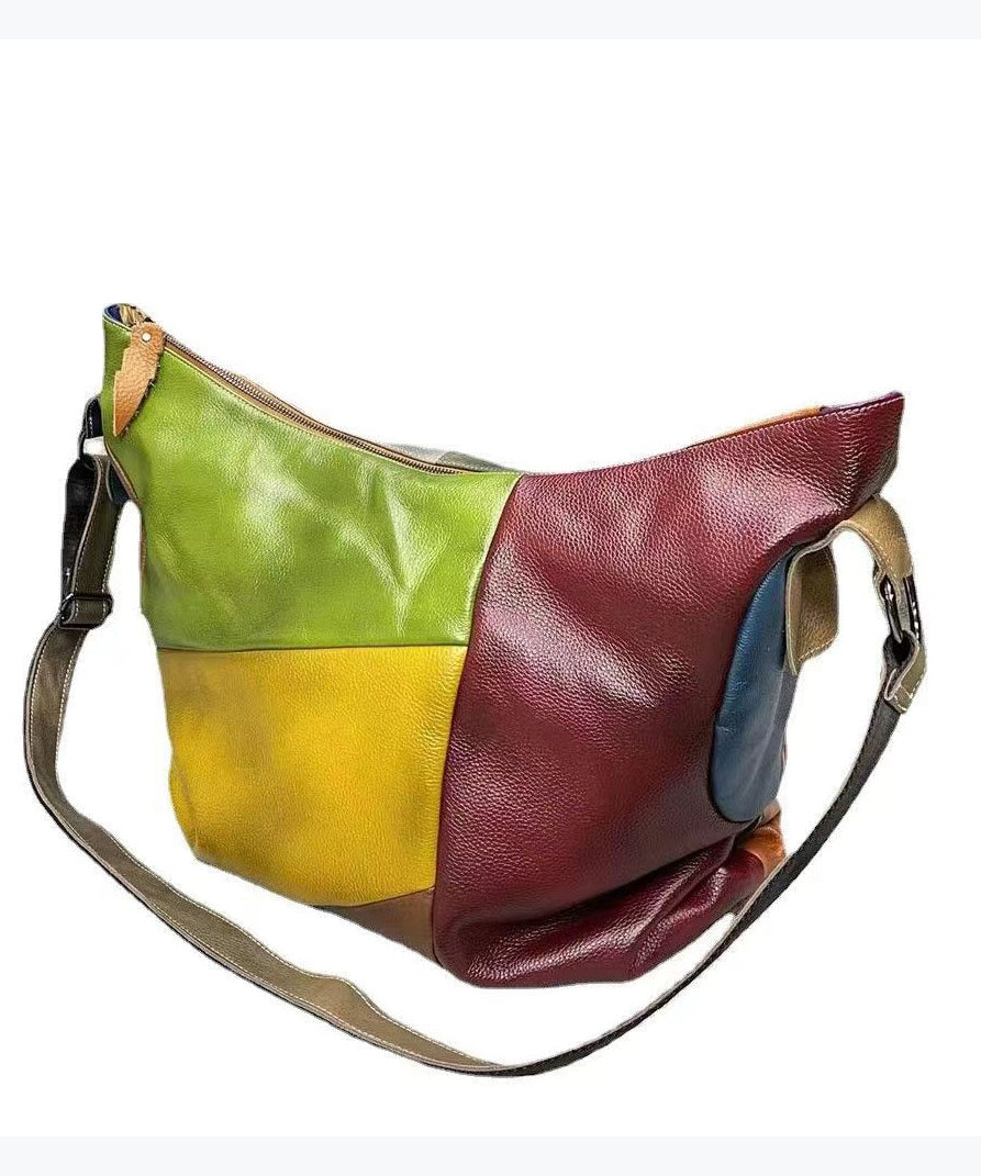 Versatile European And American Cowhide Large Capacity Crossbody Bag HJ1017 Ada Fashion