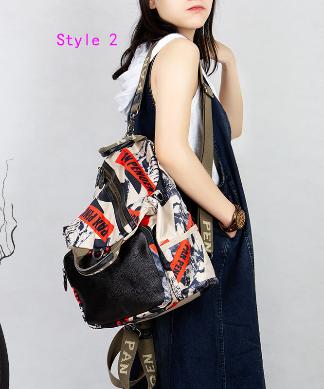 Versatile Large Capacity Fashion Printed One Shoulder Crossbody Bag Ada Fashion