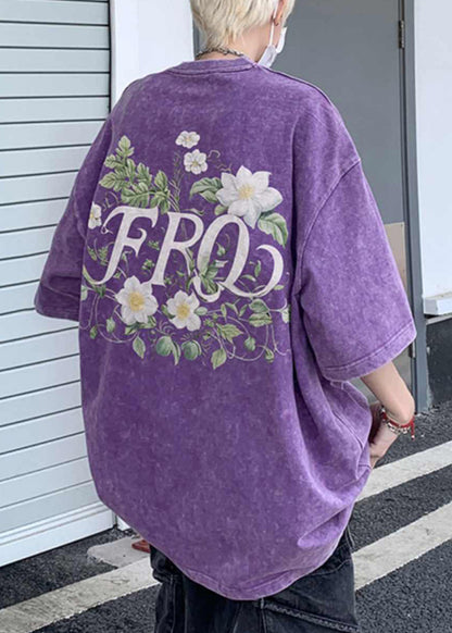 Khaki Cotton Half T Men Cozy Vintage Sleeve Print Shirts FashionChic