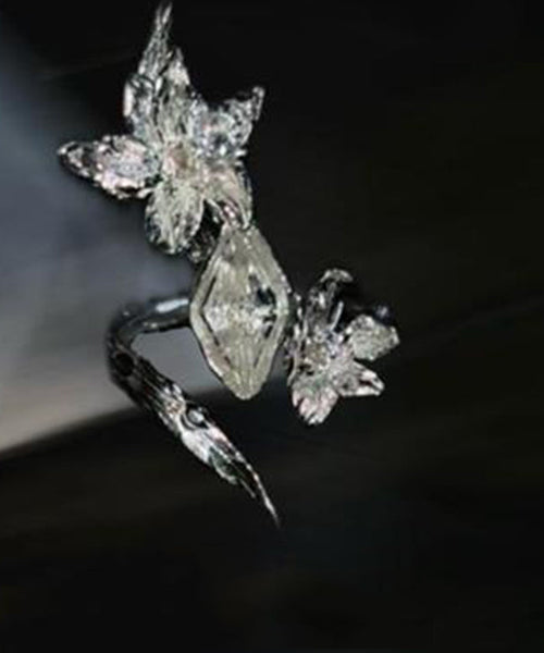 Vintage Silk Copper Gem Stone Little Bird Rings QJ001 JEW-RIN241021