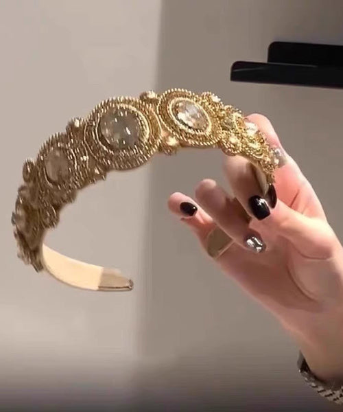 Cloth Vogue Hairpin Alloy Zircon Coffee FashionChic