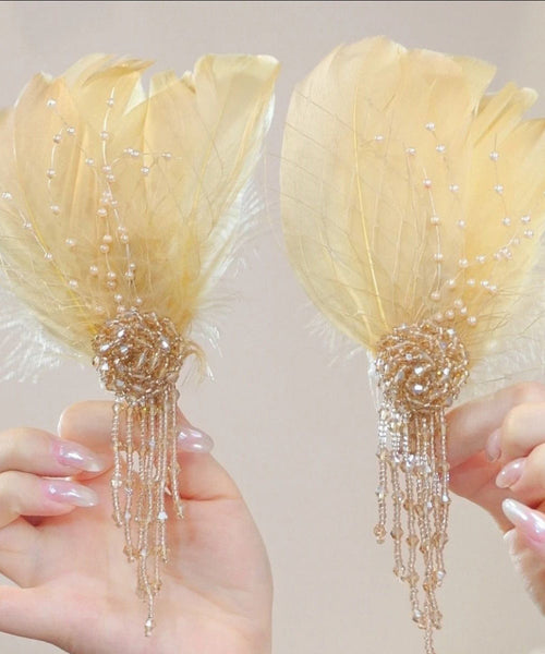 Hairpin Tassel Hair Vogue Gold Alloy Chicken FashionChic
