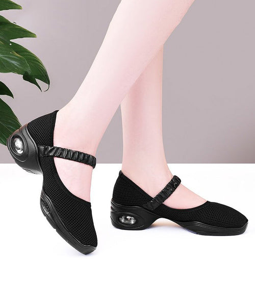 Buckle Sport Mesh Breathable Shoes White Chunky Strap FashionChic