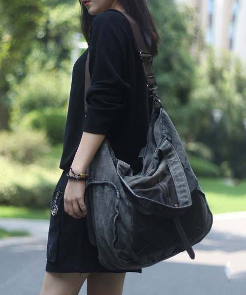 Women Large Capacity Travel Canvas Crossbody Bag MM055 Bag-BGS240620