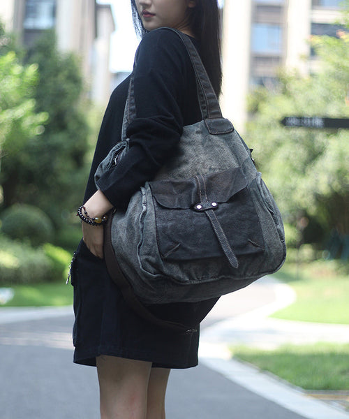 Women Large Capacity Travel Canvas Crossbody Bag MM055 Bag-BGS240620