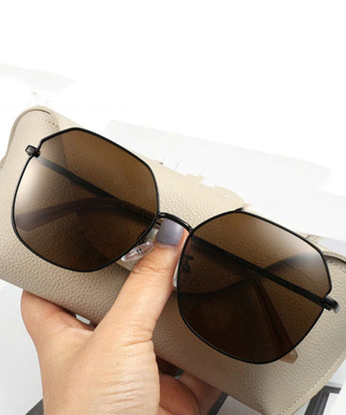 Women Pink Large Frame Gradient Round Face Sunglasses XS1049 Ada Fashion