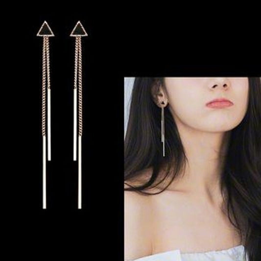 Earring Drop Chain FashionChic