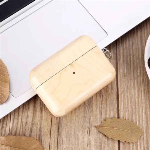 Skin AirPods / Case Pro Wooden Earphone FashionChic