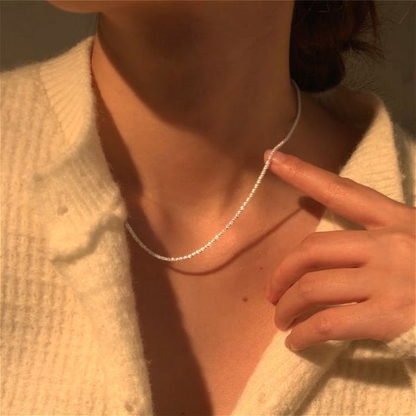 Sterling / Bracelet Necklace Silver FashionChic