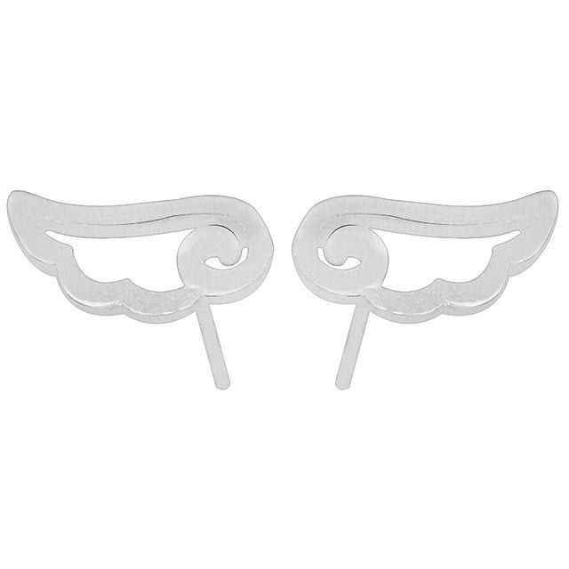 Sterling Silver Wings Earring FashionChic