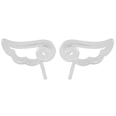 Sterling Silver Wings Earring FashionChic