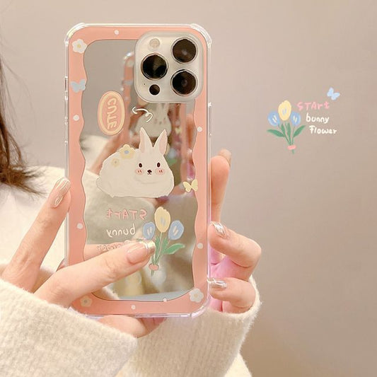 Phone Case Rabbit Mirrored FashionChic