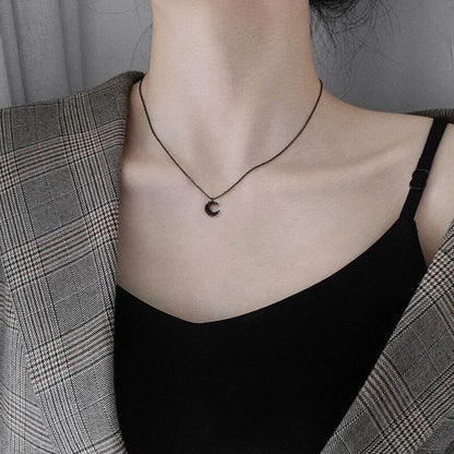 Necklace Crescent FashionChic
