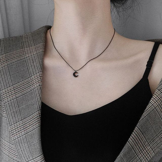 Necklace Crescent FashionChic
