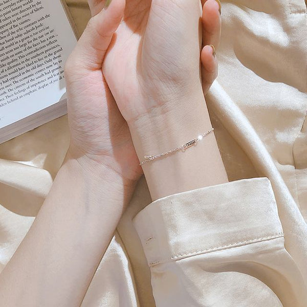 LUCK Silver Sterling Bracelet FashionChic