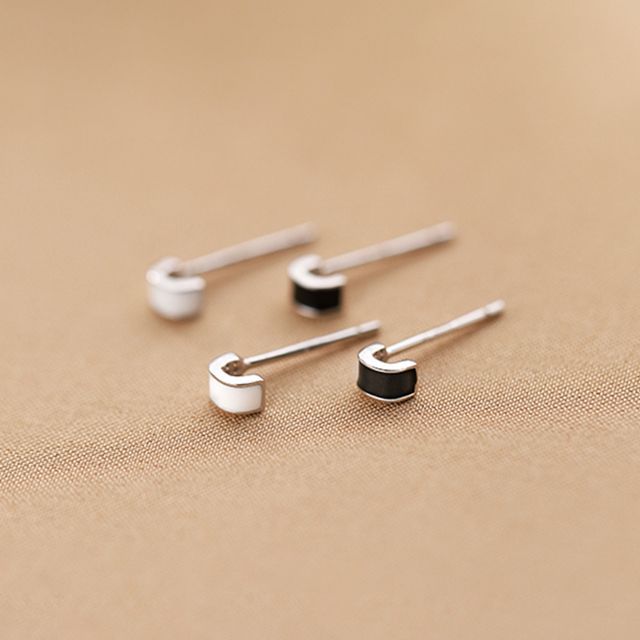 Sterling Silver Stud Earring FashionChic