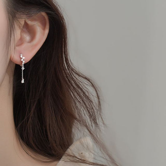 Rhinestone Earring Drop FashionChic