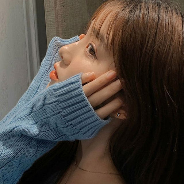 Sterling Silver Stud Earring FashionChic