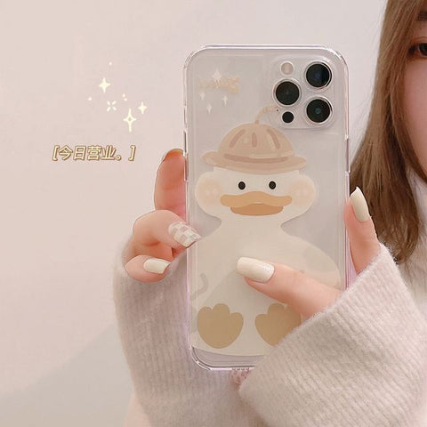 Case Duck Transparent Phone FashionChic