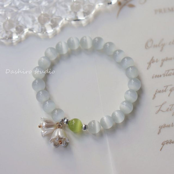 Resin Bead Flower Bracelet FashionChic