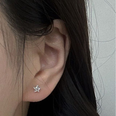 Stud Earring Star Rhinestone FashionChic