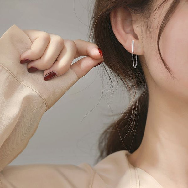 Chain Earring Metal FashionChic