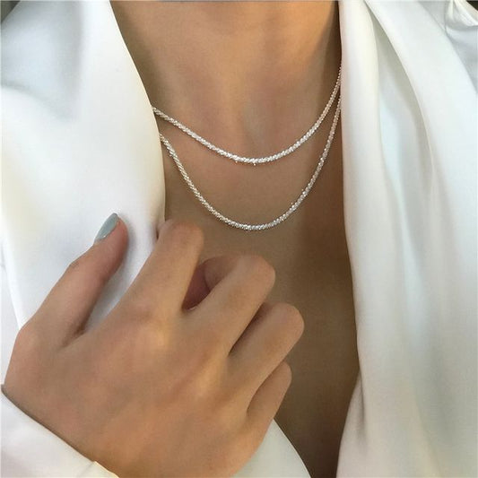 Rhinestone Necklace FashionChic