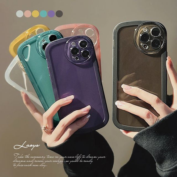 Plain Phone Transparent Case FashionChic