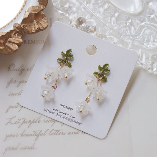 Clip-On / Drop Flower Earring FashionChic