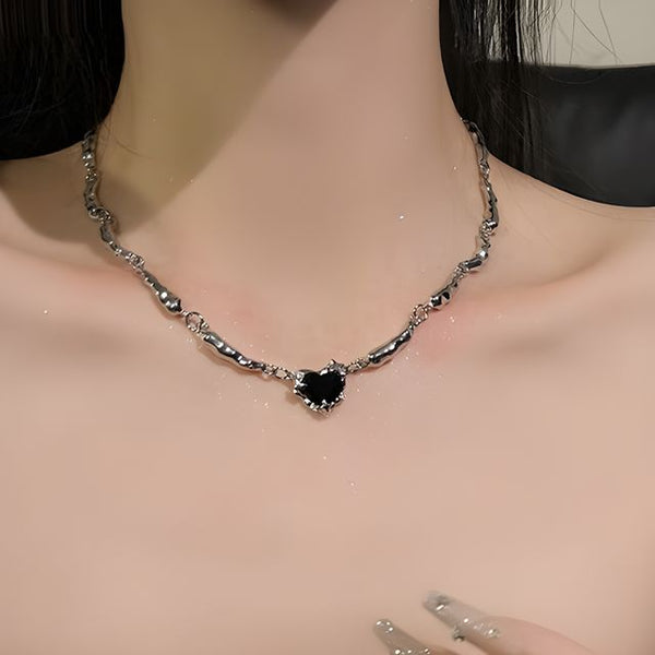 Pendant Alloy Heart Choker FashionChic