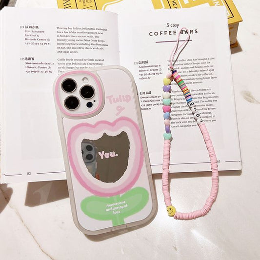 Mirrored Case Phone Tulip FashionChic