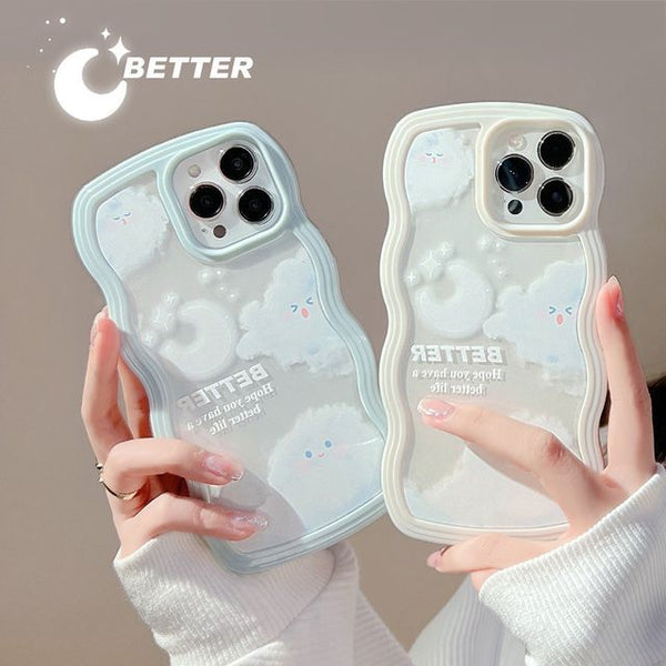 Cloud Case Transparent Phone FashionChic
