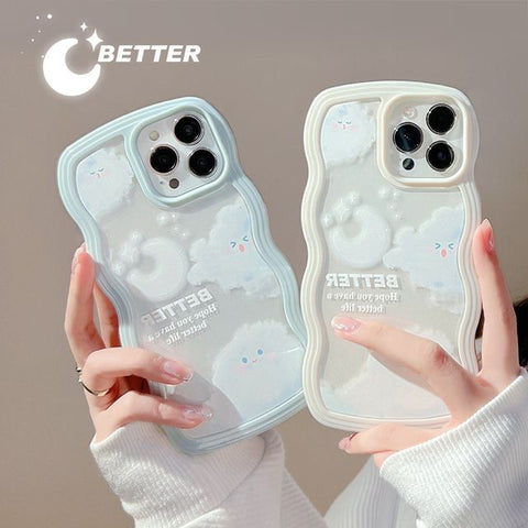 Cloud Case Transparent Phone FashionChic