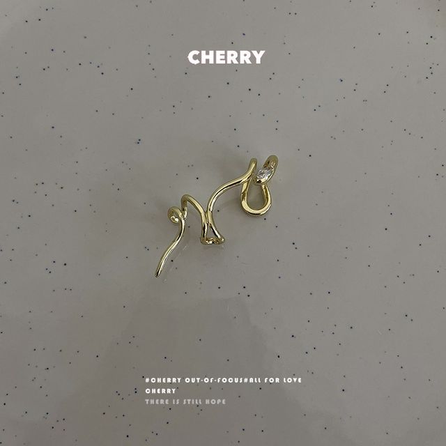 Alloy Cuff Snake Earring FashionChic