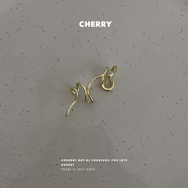 Alloy Cuff Snake Earring FashionChic