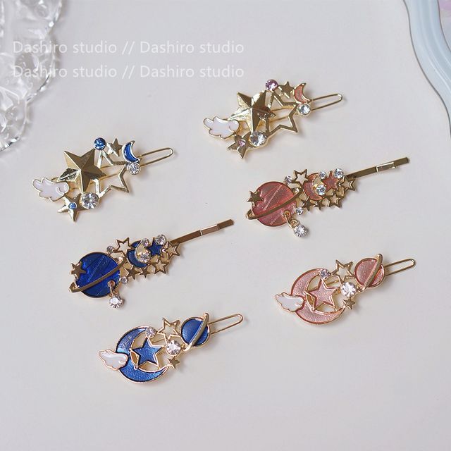 Planet Pin designs) Hair / (various Clip Set: FashionChic