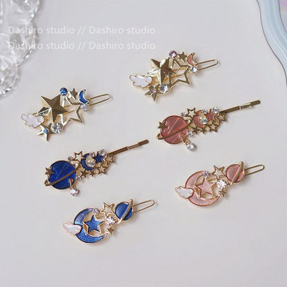 Planet Pin designs) Hair / (various Clip Set: FashionChic