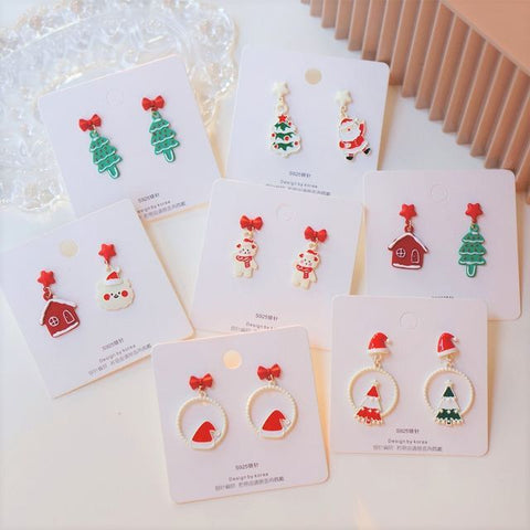 Earring Alloy Christmas designs) (various FashionChic