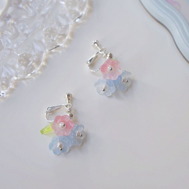 designs) Earring (various Floral Acrylic FashionChic