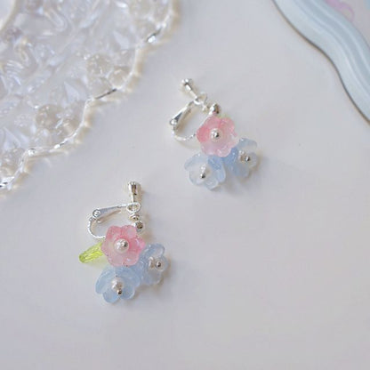 designs) Earring (various Floral Acrylic FashionChic