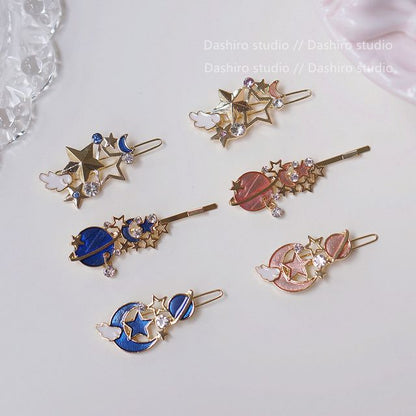 Planet Pin designs) Hair / (various Clip Set: FashionChic