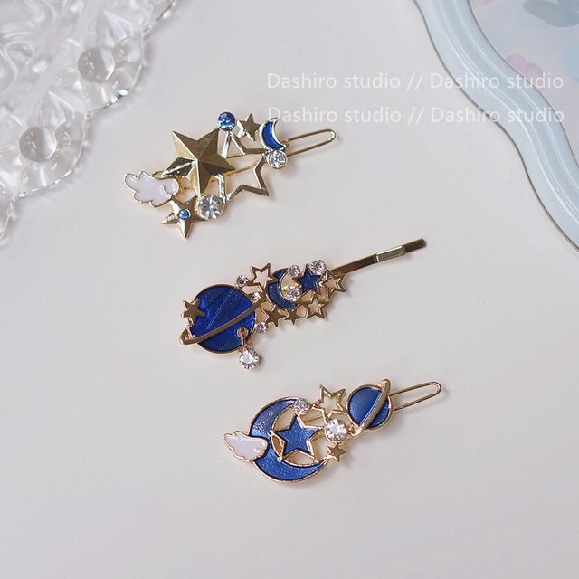 Planet Pin designs) Hair / (various Clip Set: FashionChic