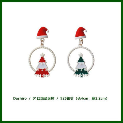 Earring Alloy Christmas designs) (various FashionChic