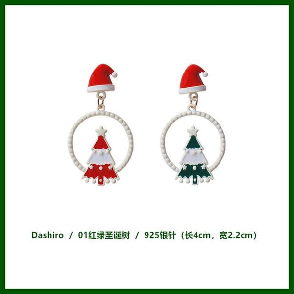 Earring Alloy Christmas designs) (various FashionChic